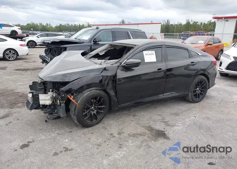 2017 Honda Civic Lx из США, поврежденный, VIN 19XFC2F53HE025462